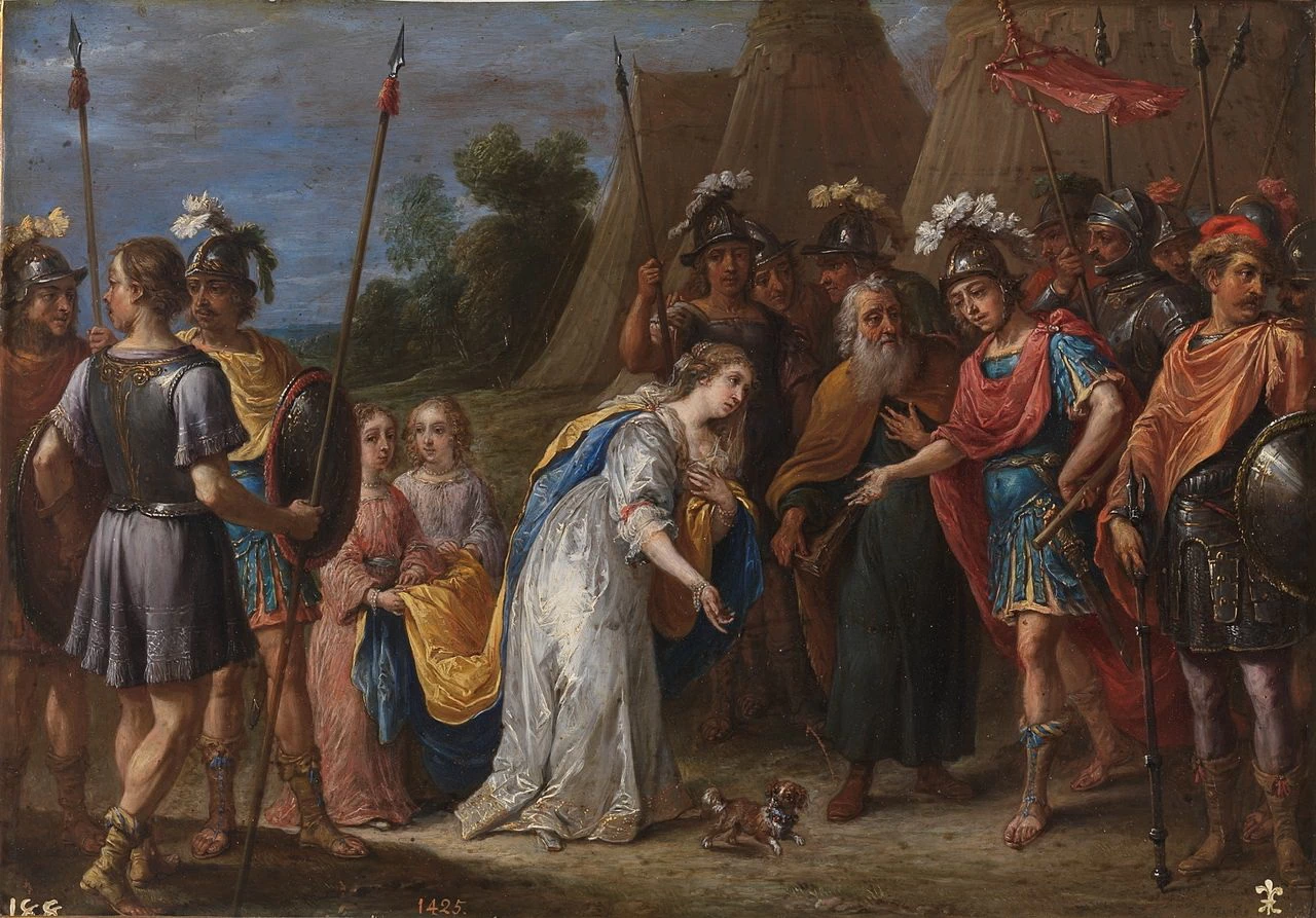 Armida davanti a Goffredo de Bouillon - Museo del Prado